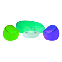 Sofá Minimalista Moderno con Iluminación LED, Silla de Bar, Mesa KTV, Bancos Individuales y Dobles, Muebles para Cafetería, Diseño Creativo y Popular