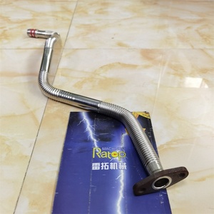 Tuyau de raccordement de vidange d'huile du turbocompresseur PC200-8 6D107 6754-51-8100 6754518100 3975076 - Product Image 1