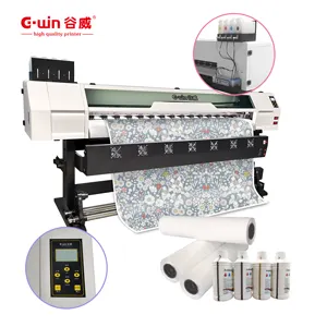 Impresora de sublimación de alto rendimiento con tinta 4 colores CMYK GW1800 1,8 m Ancho de impresión