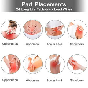 Dispositivo de cable de fábrica personalizado con almohadilla de electrodos masajeador estimulador de nervios eléctrico transcutáneo máquina de unidad TENS - Product Image 3