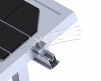 Serre-câble central solaire en aluminium Yuens 30mm 35mm 40mm, accessoire pour système de fixation PV, serre-câble d'extrémité, surface anodisée