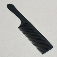 Peigne fin de Salon de coiffure, peigne noir avec peigne professionnel, pour coupe de cheveux