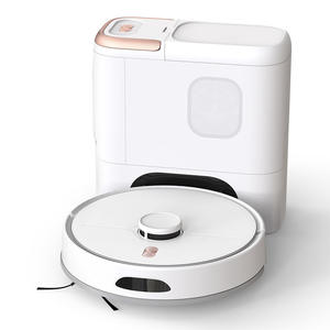 Pet-Sized Robot Vacuum <b>Cleaner</b> with Laser Obstacle Avoidance LDS Mapping Automatic Recharging Dust <b>Bin</b> Lint Suction Tube - Product Image 2