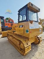 Bulldozer Mini Tracteur sur Chenilles CAT D5K d'Origine, Moteur 120 CV, Pompe en Excellent État pour Projets d'Aménagement Paysager, Modèle 2024