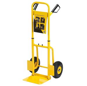 स्टेनली स्टील फोल्डिंग हैंड ट्रक पीला बोरी ट्रक ट्रॉली लिफ्टिंग हैंड ट्रक और ट्रॉली फोल्डेबल क्लाइंब सीढ़ियाँ ट्रॉली - Product Image 5