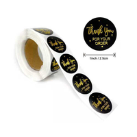 Label Vinyl Tahan Air dengan Cetak Stamping Panas dan Perekat Sendiri untuk Botol Kosmetik, Sampo & Perawatan Kulit