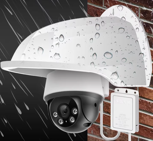 Outdoor CCTV Security Camera Top Cover Sun Rain Shade Cover Shield Protective Roof for CCTV Surveillance Camera