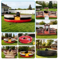 Bull Riding Machine Adultes Gonflable Mécanique Bull Ride En Gros Personnalisé Rodéo Jeu Machine Taureau pour Adultes