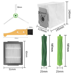 Repuestos para Aspiradoras iRobot <span class=keywords><strong>Roomba</strong></span> J7, J7+, I7, I7+, I3, I3+, I4, I4+, I6, I6+, I8, I8+, <span class=keywords><strong>E5</strong></span>, E6, E7: Filtro, Rodillo y Cepillo Lateral - Product Image 3