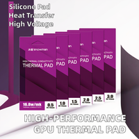 Coussin thermique en silicone de haute qualité 16,8 W/mK pour GPU, dissipateur thermique pour processeur haute température, refroidissement pour machine de minage de mémoire