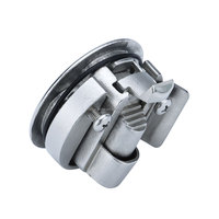 Loquet à came rond en acier inoxydable 316 de qualité professionnelle pour trappe marine, quincaillerie de verrouillage pour portes de compartiments de yachts et bateaux de pêche