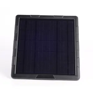 5W mini solar panel with 12v battery charger 12v 9v output 6000 mAh for outdoor Wildlife Scouting Cellular Game Trail Cameras