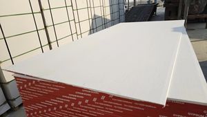 Plaques <span class=keywords><strong>de</strong></span> plâtre ignifuges pour cloisons sèches en Chine, 9 mm, 12 mm, 12,5 mm, imperméables, dalles <span class=keywords><strong>de</strong></span> plafond en plâtre, plaques <span class=keywords><strong>de</strong></span> plâtre - Product Image 5