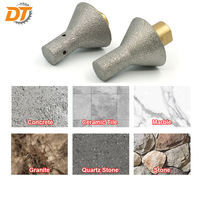 Fraise à chanfreiner diamantée DT 20-50 mm pour l'élargissement, le façonnage et la finition des trous dans la porcelaine, la céramique, le granit