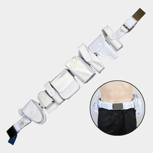 DF24 Nylon Tactical <b>Belt</b> With Multiple <b>Pouches</b> Adjustable For Training And Patrol Use Black Security Wholesale - Product Image 4