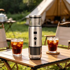 Machine à café expresso portable Anbolife Factory OEM, <span class=keywords><strong>rechargeable</strong></span> par USB, batterie 7500 mAh, mini cafetière de voyage pour les voyages en voiture - Product Image 5