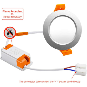 Spot LED encastré carré ou rond, modulable, pour plafond, avec module COB, pour vente en gros - Product Image 5