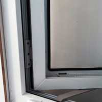 Ouragan Impact Double balançoire UPVC fenêtre à battants pour maisons isolation thermique insonorisé vitré vinyle PVC profil fenêtres