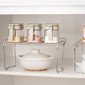 Estante de Almacenamiento de Cocina de Acero Inoxidable 304, Tamaño L, Apilable, Desmontable, Escurridor de Esquina para Exhibición en el Hogar - Product Image 3