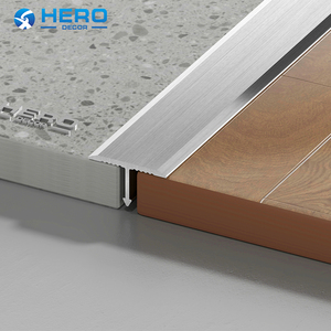 <span class=keywords><strong>Profilé</strong></span> en T en alliage d'aluminium anodisé, très demandé, pour bandes de transition de sol étanches et durables - Product Image 2
