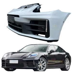 Pour ensemble de pare-chocs de voiture de sport <span class=keywords><strong>Porsche</strong></span> Panamera, phares, radar, calandre, radiateur, capot moteur, jupes latérales, portes, pare-brise - Product Image 4