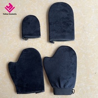 Guantes de Bronceado de Doble Cara, Marca Privada, de Terciopelo, para Autobronceador, con Logotipo Personalizado, Venta al por Mayor