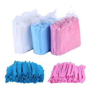 Bonnet <span class=keywords><strong>Charlotte</strong></span> jetable non tissé en PP, filet à cheveux bouffant certifié CE pour usage hygiénique - Product Image 2