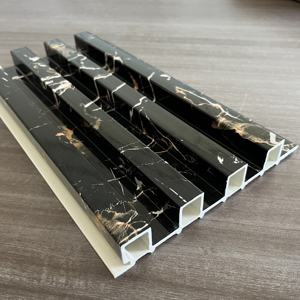 Vente en gros de feuilles de marbre polygranite Fabricant de panneaux muraux décoratifs Idoor WPC - Product Image 4