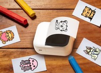 Mini imprimante thermique portable pour enfants, pour dessin et scrapbooking, marqueur d'autocollants DIY, format de poche, en stock