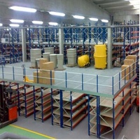 2024 Usine Directement Vente Personnalisé Entrepôt Stockage Structure En Acier Plate-Forme Multi-Niveaux Mezzanine Étage Palette Rack