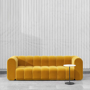 Juego <span class=keywords><strong>de</strong></span> sofá Sherpa moderno <span class=keywords><strong>de</strong></span> lujo para 3 personas <span class=keywords><strong>Diseño</strong></span> <span class=keywords><strong>de</strong></span> sala <span class=keywords><strong>de</strong></span> estar <span class=keywords><strong>de</strong></span> lujo ligero interior <span class=keywords><strong>de</strong></span> terciopelo copetudo <span class=keywords><strong>de</strong></span> alta calidad - Product Image 4