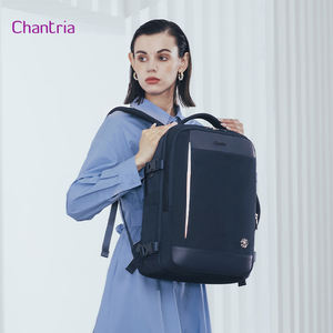 حقيبة ظهر نسائية كبيرة السعة قابلة للتوسيع من مصنع تشانتريا، حقيبة لابتوب للنساء للحياة اليومية - Product Image 2