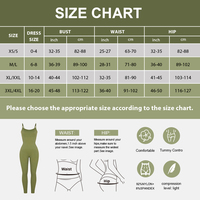 Combinaison Gainante Grande Taille Hexin pour Femme, Bodysuit Fitness Sport, Contrôle Ventre, Tenue Décontractée Une Pièce Sans Couture