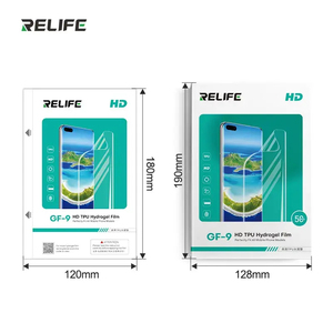 Película <span class=keywords><strong>de</strong></span> <span class=keywords><strong>Hidrogel</strong></span> TPU Relife GF-9 HD para Dispositivos <span class=keywords><strong>de</strong></span> Menos <span class=keywords><strong>de</strong></span> 7 Pulgadas, Antiaceite, Tacto Suave, Repelente al Agua, para Superficies <span class=keywords><strong>de</strong></span> Película Cortada - Product Image 2