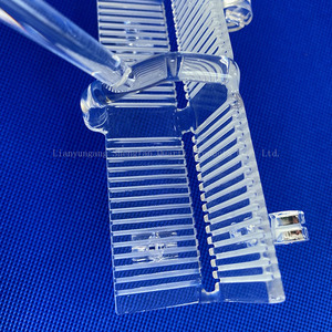<span class=keywords><strong>Botes</strong></span> de vidrio de cuarzo SIO2 <span class=keywords><strong>opaco</strong></span> personalizados, 200 mallas, para semiconductores industriales, venta al por mayor - Product Image 3