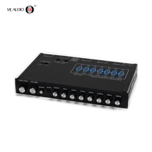 อีควอไลเซอร์ <span class=keywords><strong>VK</strong></span> 12V 10 แบนด์ คลาส AB 10 แชนแนล สำหรับรถยนต์ BMW พร้อมครอสโอเวอร์อะลูมิเนียม EQ-755 - Product Image 3