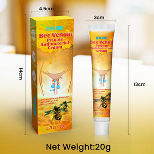 Crème au venin d'abeille jaune ENWEI 20G Tube souple Soins féminins Crème à base de plantes anti-démangeaisons pour femmes Élimine les irritations - Product Image 6