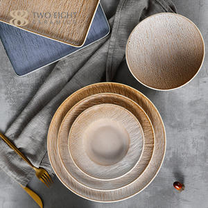 Assiettes à soupe en céramique pour Restaurant, <span class=keywords><strong>vaisselle</strong></span> moderne, service de table en porcelaine <span class=keywords><strong>italienne</strong></span> turque, ensembles de table pour Restaurant, pièces - Product Image 4