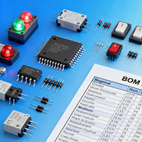Circuits intégrés MCU Cristaux Composants passifs Transistors Connecteurs Service de nomenclature pour composants électroniques