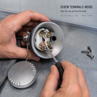 Sensor Suhu Tipe PT100 Presisi Tinggi Dengan Kepala Termokopel