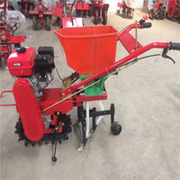 Micro-motoculteur multifonctionnel sur chenilles 9 CV pour pentes, avec fonctions de sous-soleuse, de labour profond pour serres, de labour et de creusement de fossés, usage domestique