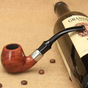 MUXIANG – Pipe à tabac en bois de poire naturelle, plusieurs Styles, avec embout en acrylique personnalisé - Product Image 5