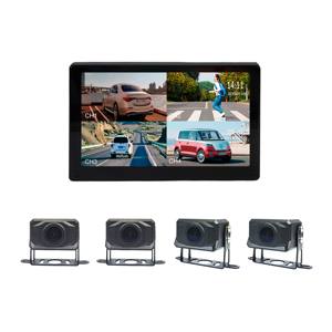 Écran tactile 4 canaux 1080P 10,36 pouces CarPlay <span class=keywords><strong>Android</strong></span> Auto Car Van Truck AI BSD Monitor - Product Image 1