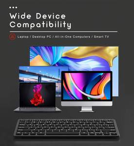 CE FCC ROHS Small Wireless <b>Keyboards</b> Teclado bluetooth - Product Image 6