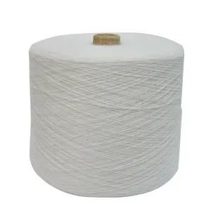 KY-PC0031 Professional TC 80/20 45s/1 20% Cotton 80% Polyester Spun Yarn For Garment Sewing And Weaving Blended Yarn