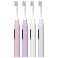 Brosse à dents électrique sonique T2409 de haute qualité avec écran LCD, OEM, pour adultes, sans fil, rechargeable, nettoyeur de dents