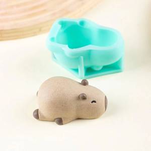 MUYULINS Factory Cute Milk Jelly Capybara Pudding Silicone Mold Home <b>Baking</b> <b>Accessories</b> - Product Image 6