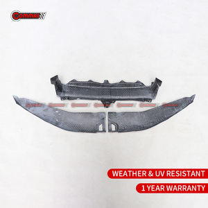 Accessoires automobiles : Déflecteur d'air interne en carbone sec pour pare-chocs avant Ferrari 296GTB, Spoiler interne de pare-chocs avant - Product Image 6