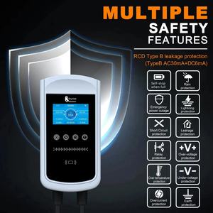 Chargeur mural rapide pour VE 200-220V 50A avec WiFi, application intelligente et support RFID - Product Image 3