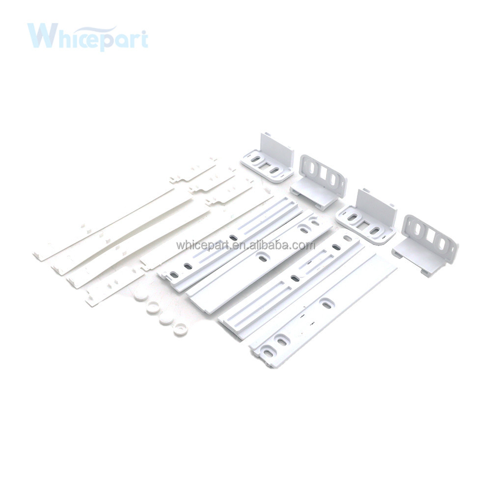 Kit Fissaggio Universale Whirlpool Per Frigoriferi Incasso - 4 Guide Originali - Montaggio Sicuro E Stabile - Foto 8